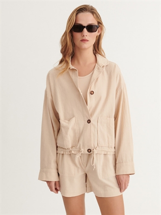Basic Apparel Beate Jacket Smokey Grey